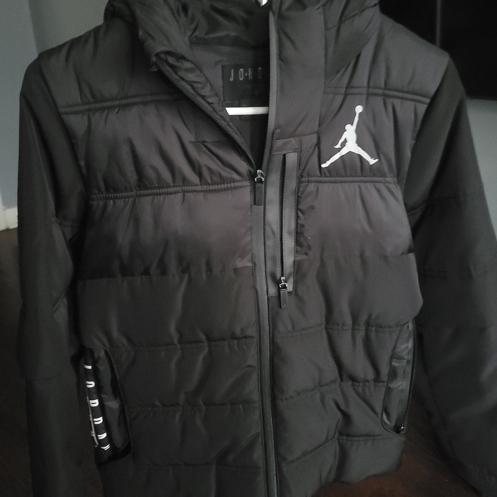Jordan Kids Black Puffer Jacket